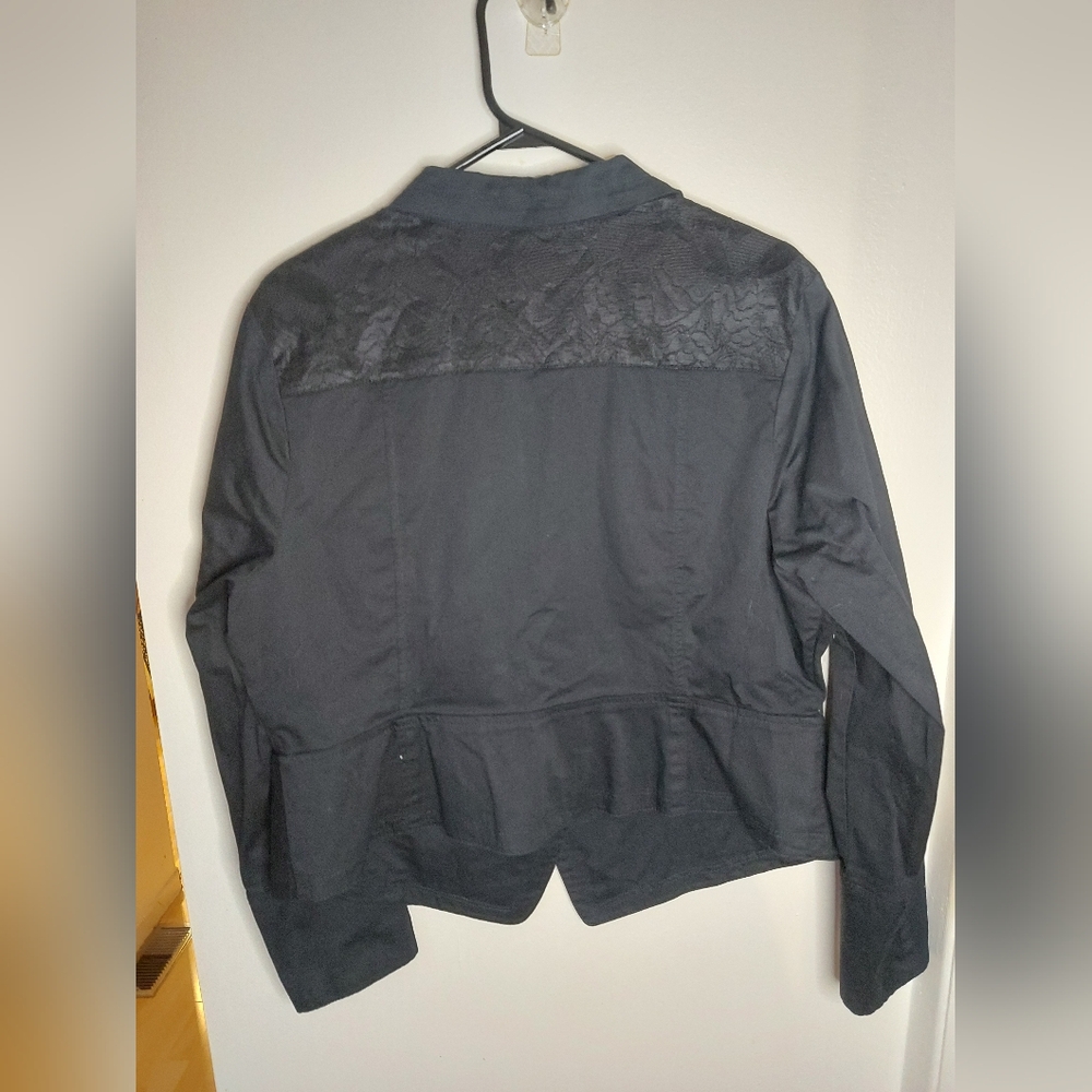 Love & Legend Black Jacket With Lace - Picture 4 of 7